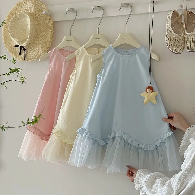 女童连衣裙夏装2025年新款夏天夏季女宝宝小童婴儿小裙子洋气公主