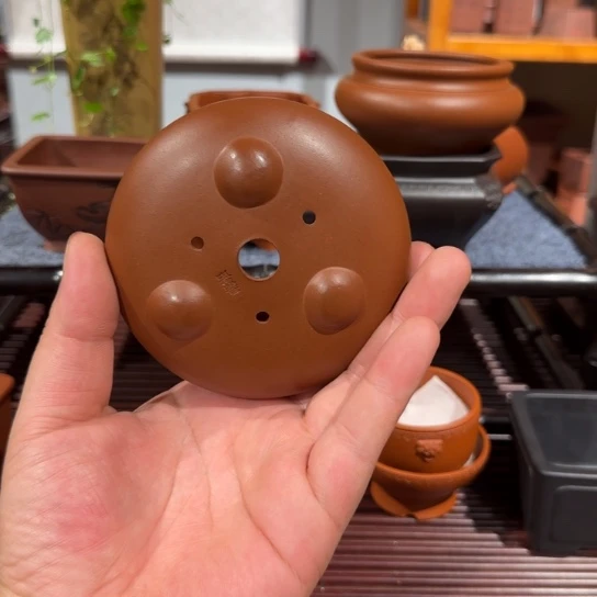 .***转花盆紫砂原矿紫泥