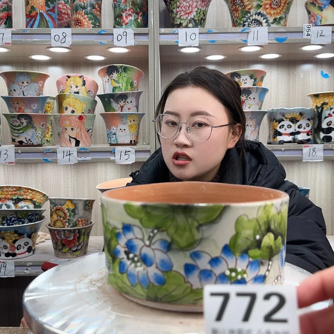 陶摆件瑕疵瑕疵772