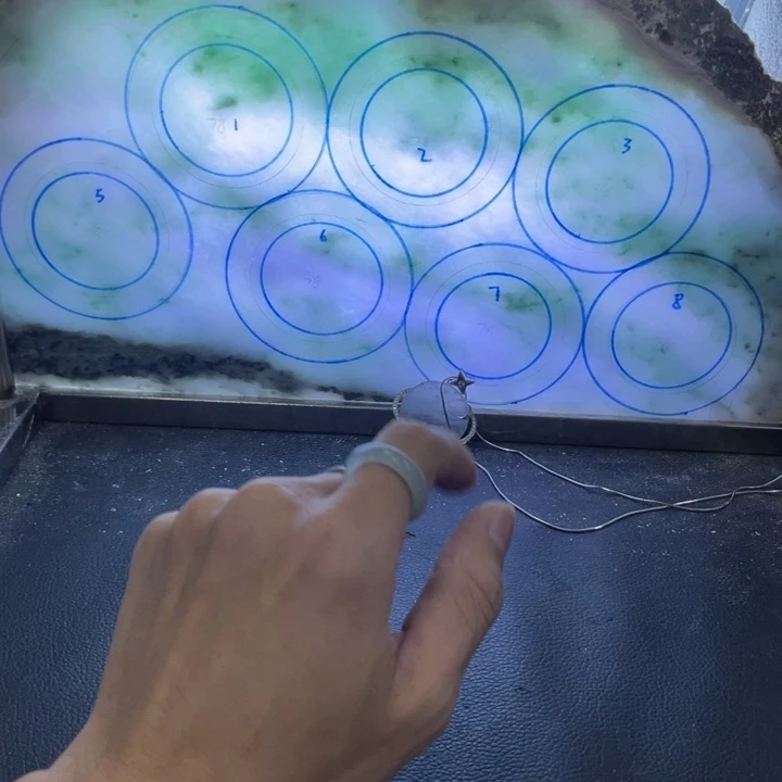 恒***特定制翡翠手镯未镶嵌手镯