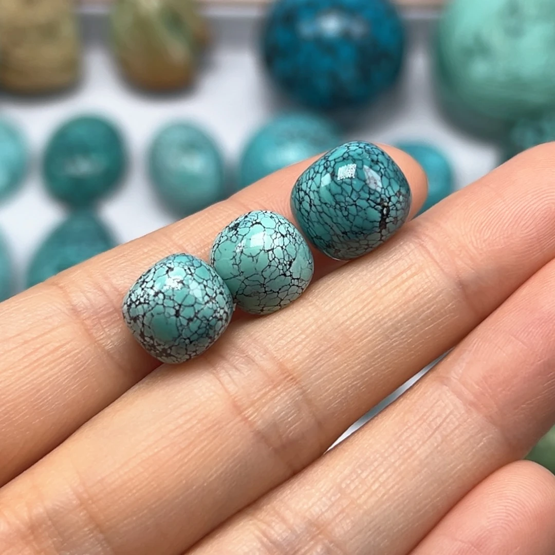 未镶嵌绿松石珠宝奇石美**家