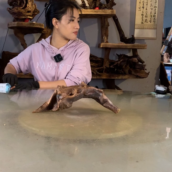 ****念天然云南紫柚木会黄水