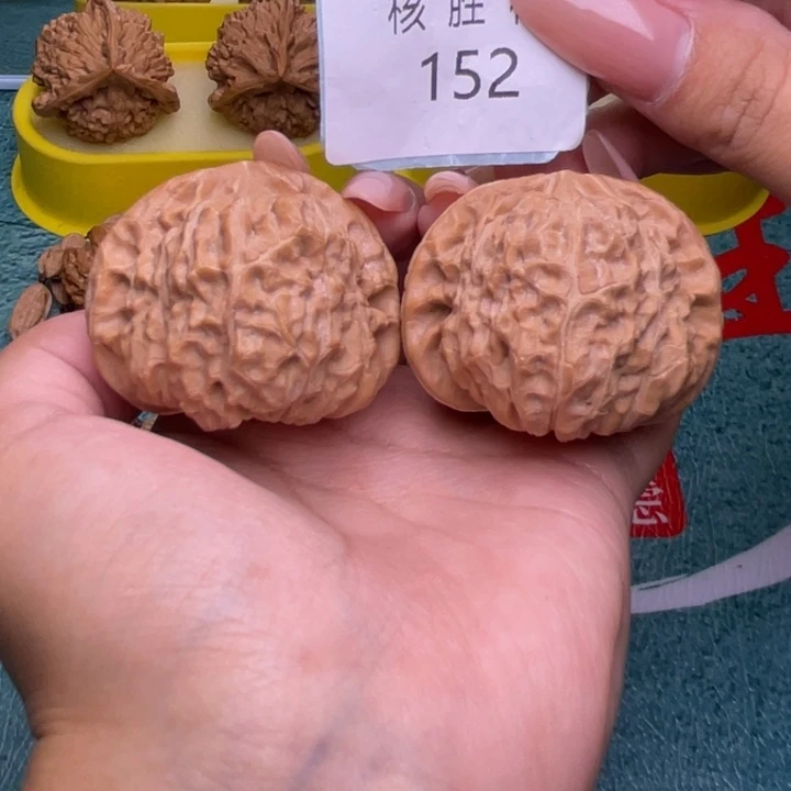 把件文玩核桃南瓜墩44.152