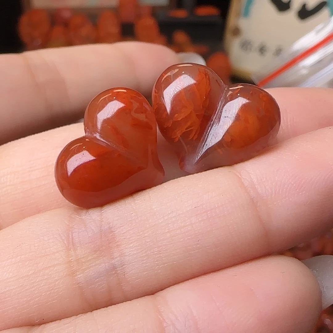 南红玛瑙未镶嵌吊坠(不含链)