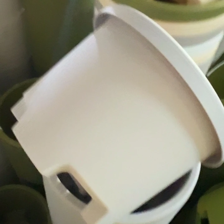 球根盆2号灰白无托10个