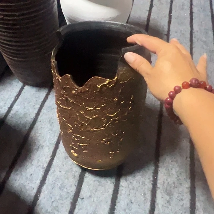 粗陶盆默认打孔高24口15