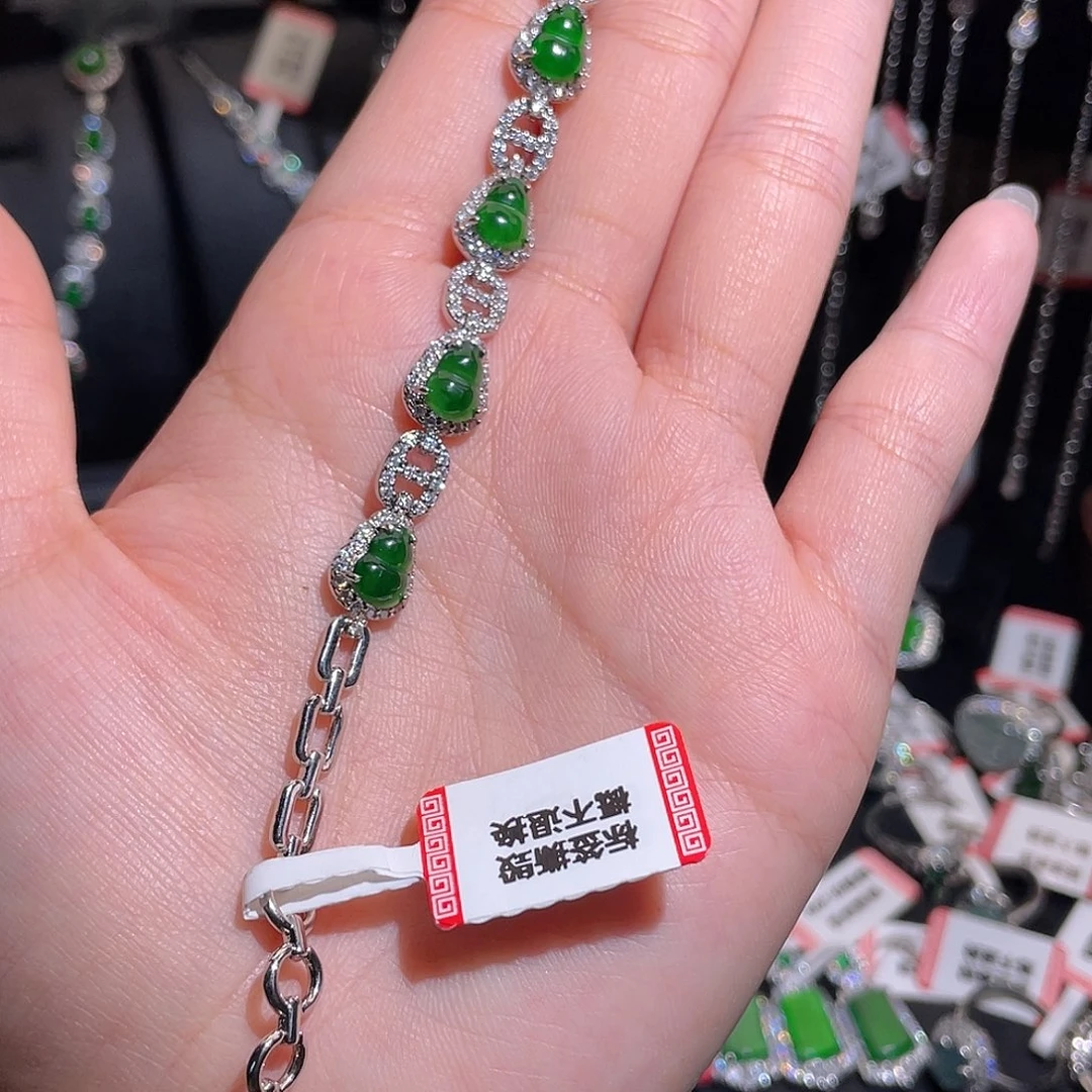 未镶嵌手链翡翠手链