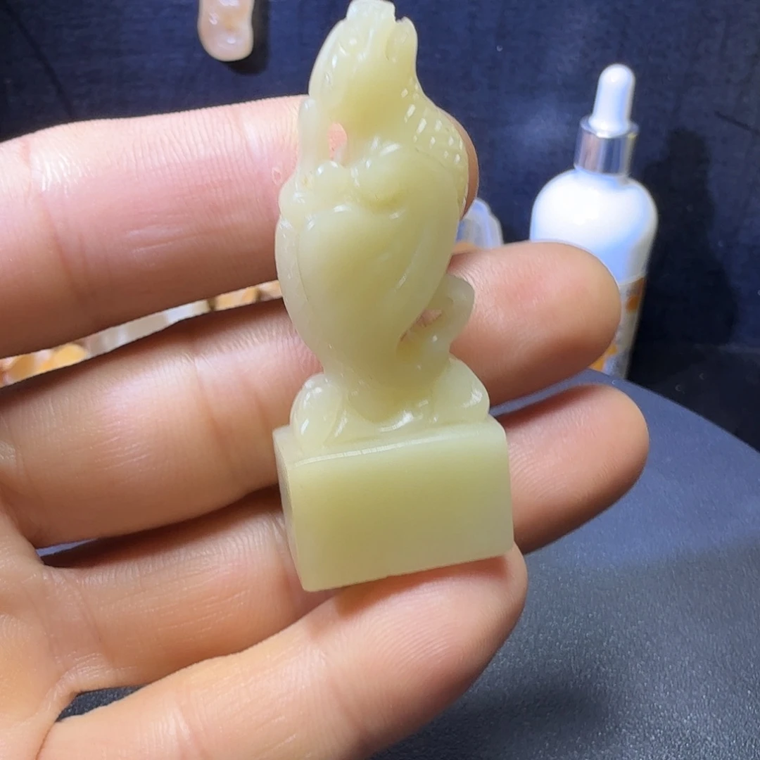 寿山石印石寿山芙蓉石印章