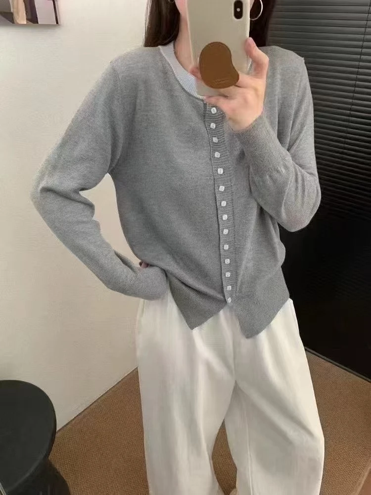 孤品no退no换夏季新款韩系百搭圆领