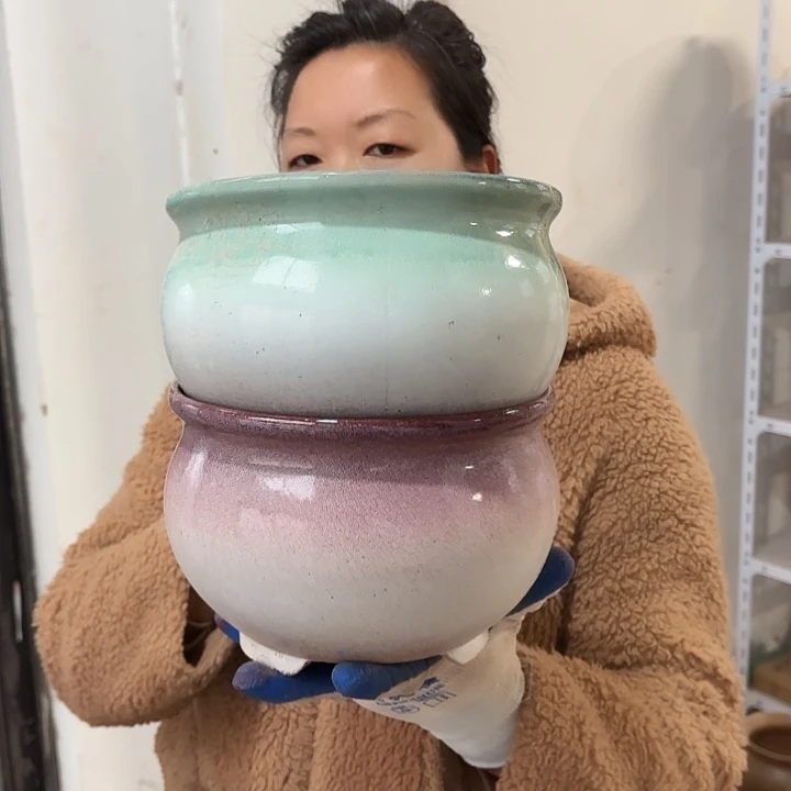 正品高13口19花盆