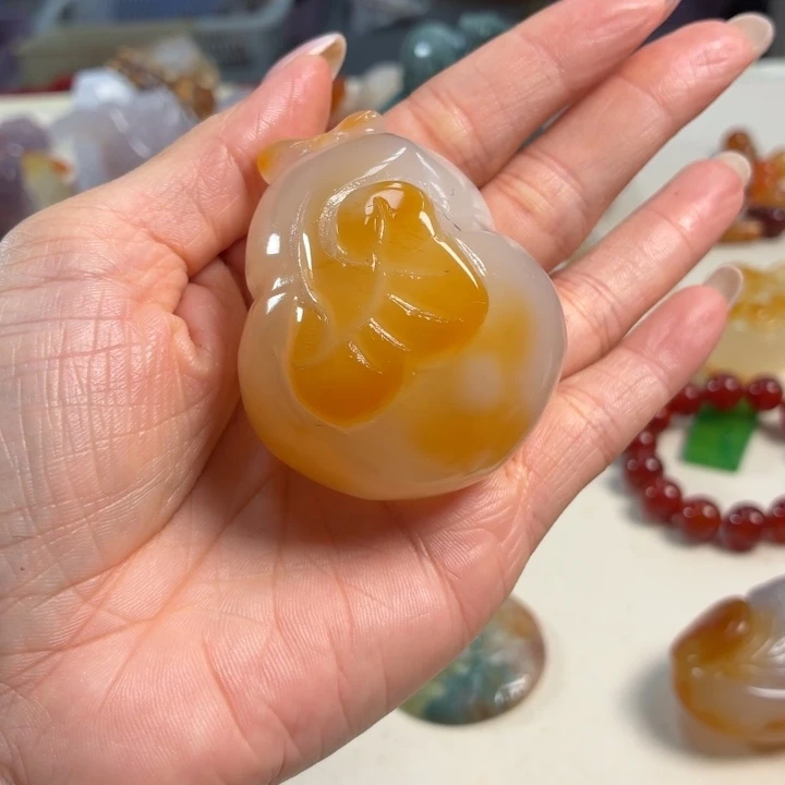 玛瑙/玉髓未镶嵌吊坠(不含链)
