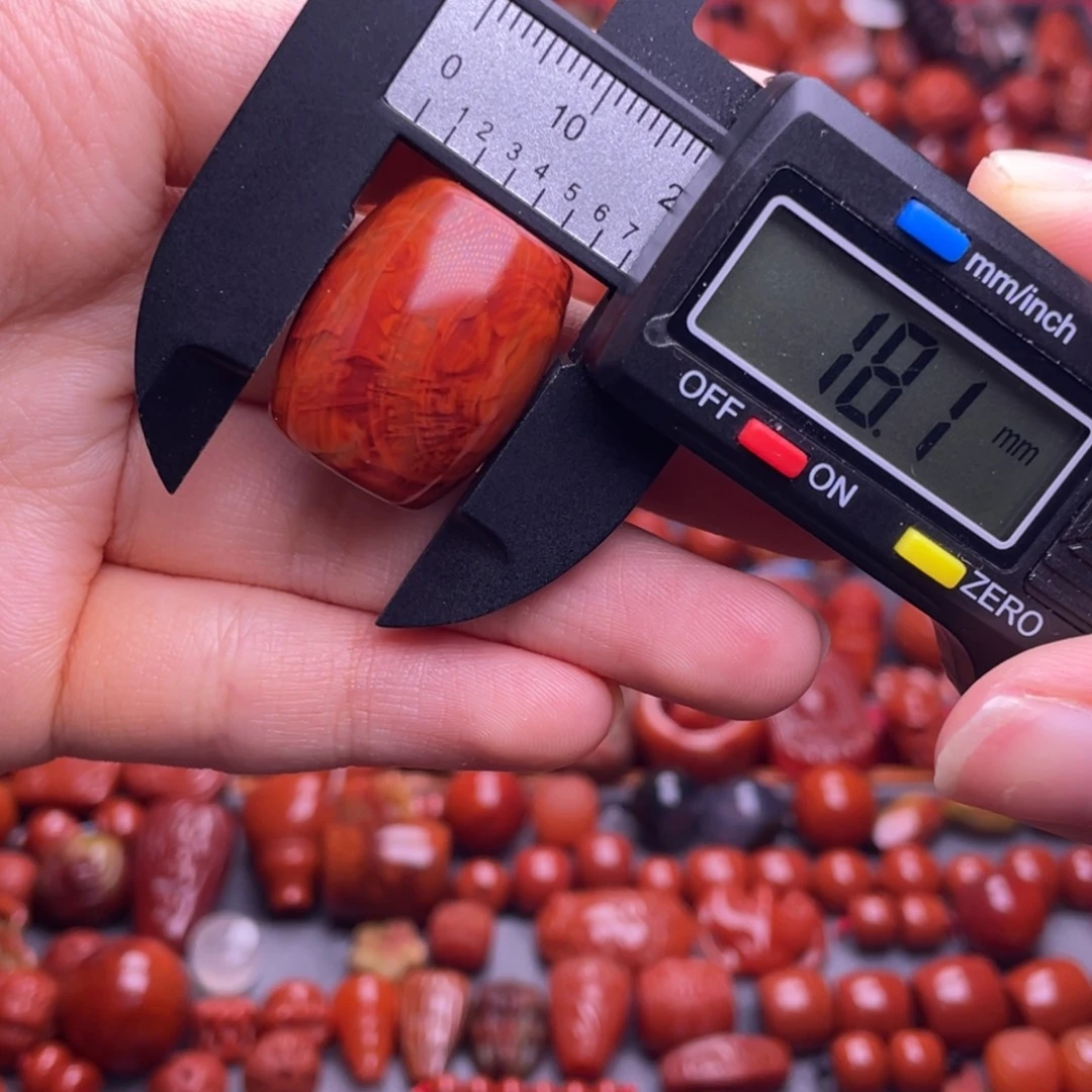 南红玛瑙配饰18+未镶嵌