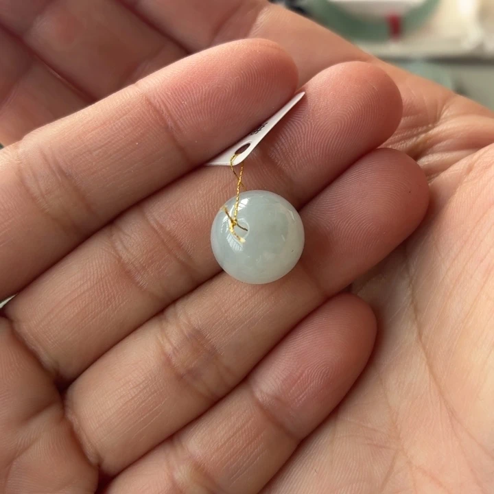 翡翠未镶嵌颈饰天然翡翠a货