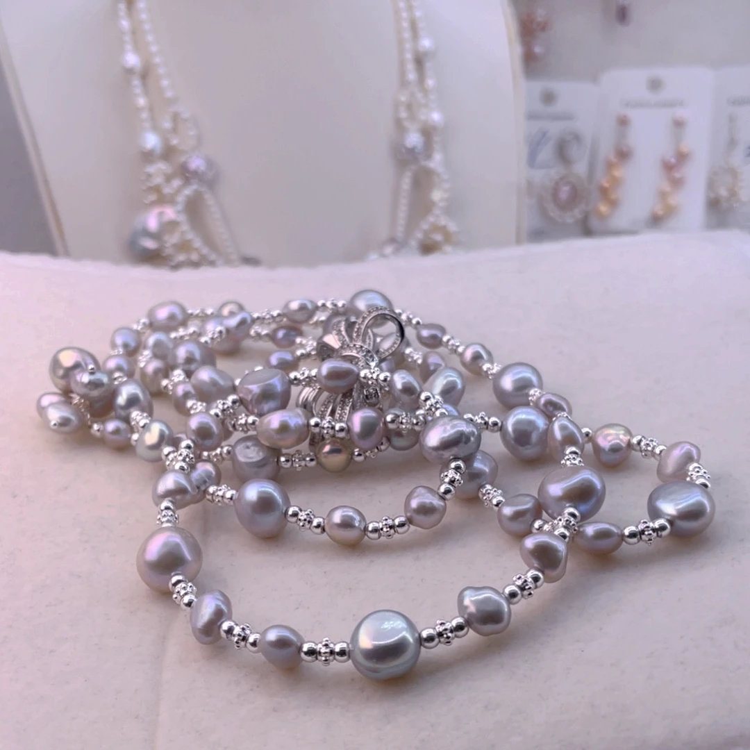 未镶嵌耳饰淡水珍珠