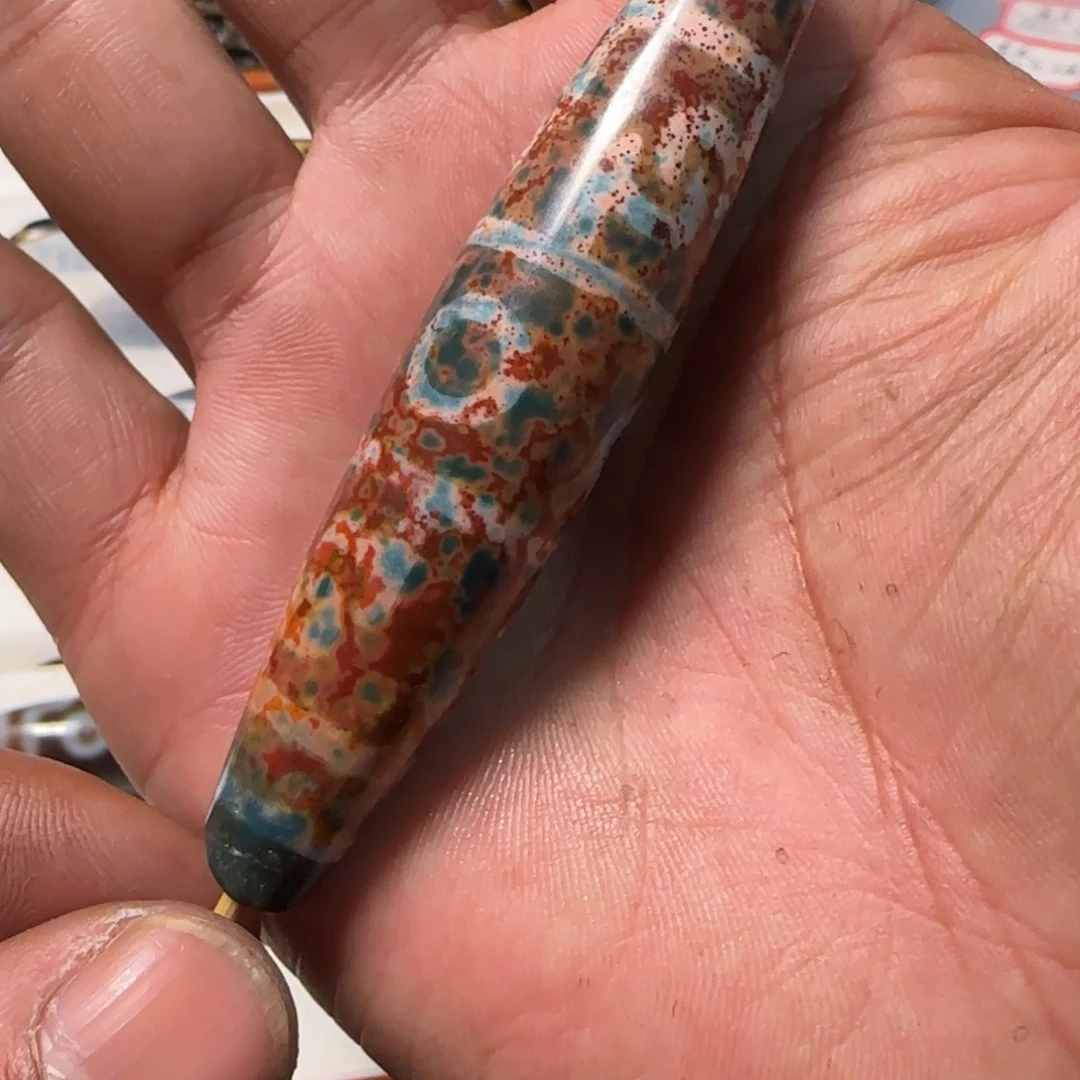 西藏回流老料天珠