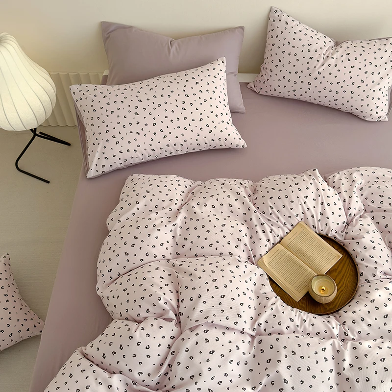 强强丨A类天竺棉针织双层纱四件套