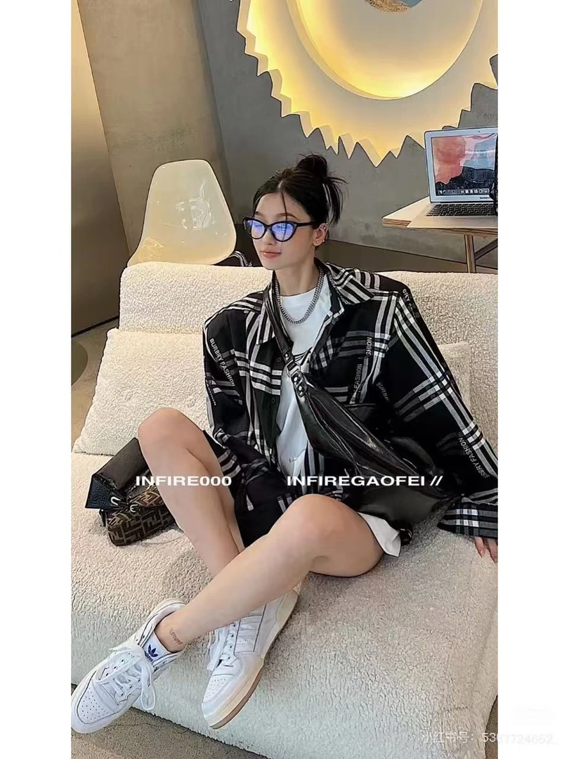 【韩货】巴家老钱格子衬衫