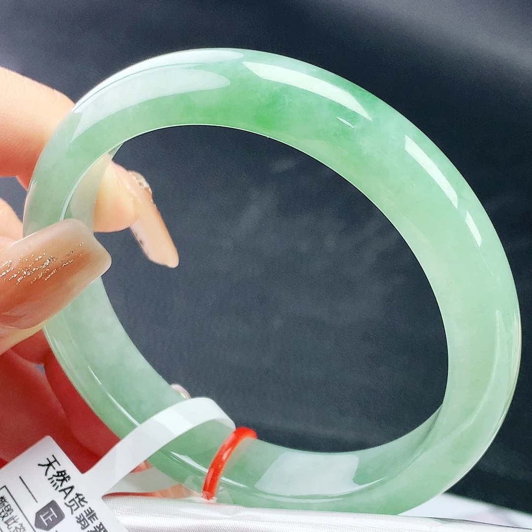 未镶嵌手镯翡翠59+圈