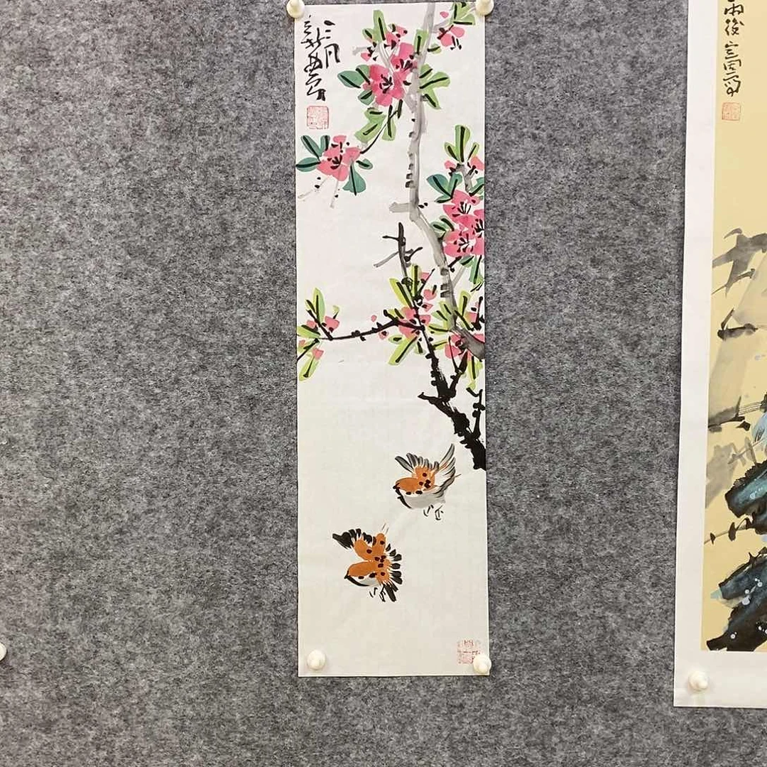 国画缪新农国画作品