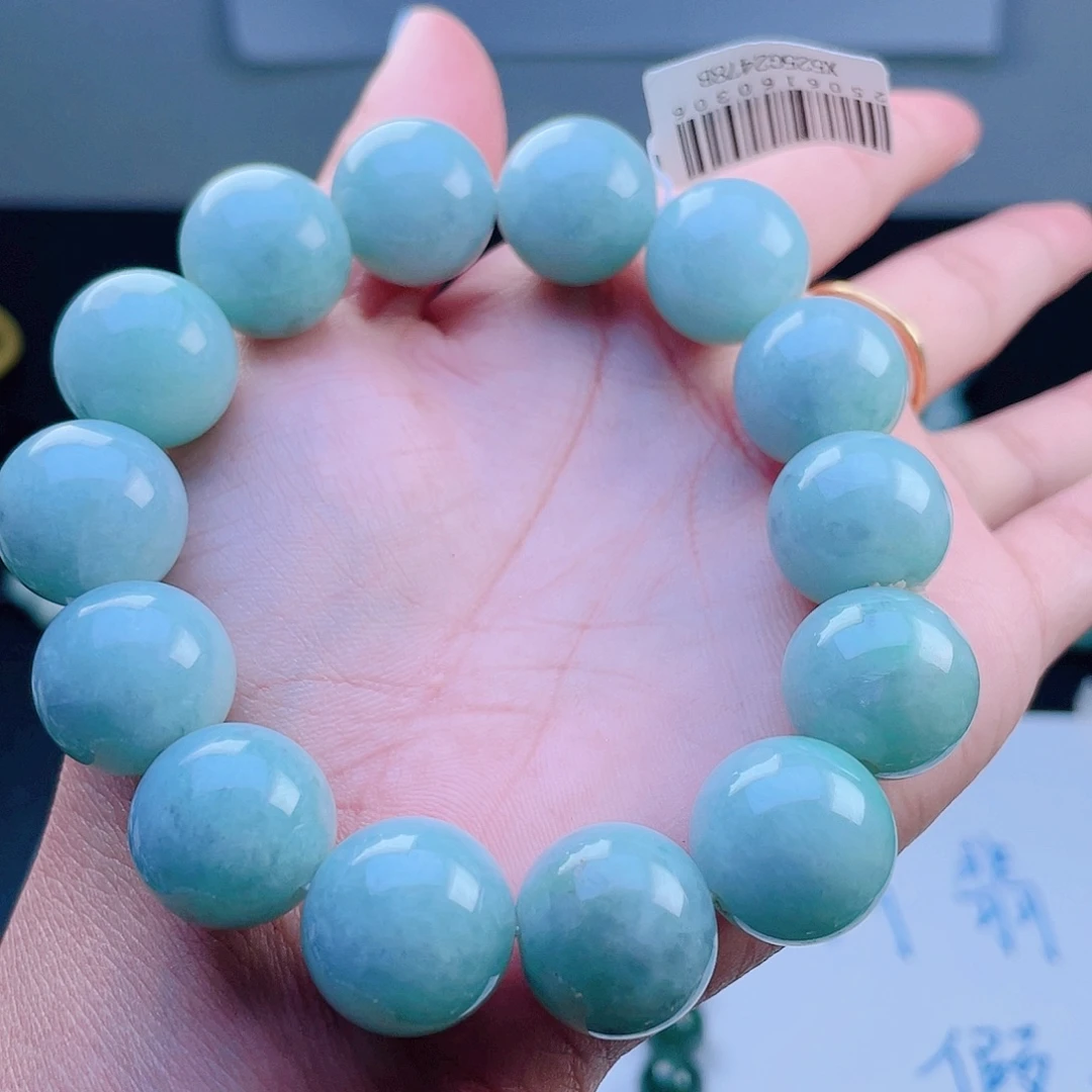 定制翡翠未镶嵌珠串