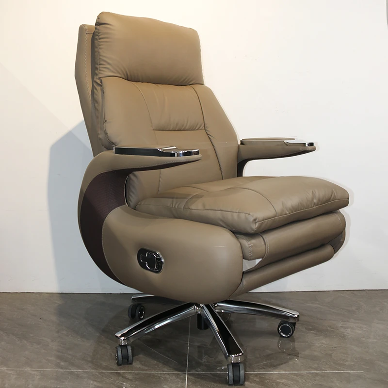 电脑椅办公椅现代简约西皮老板午休椅子商务人体工学椅书房椅子