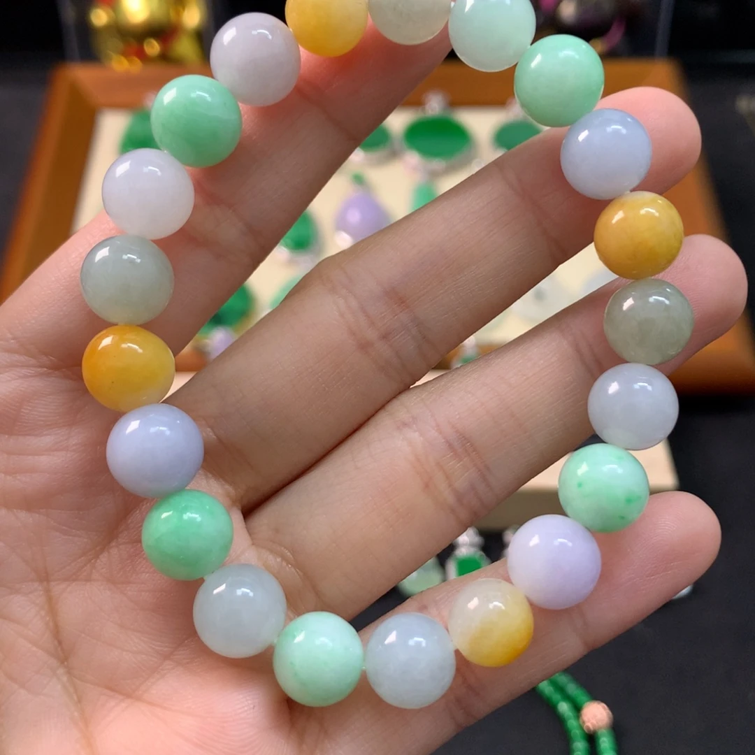 翡翠未镶嵌手串手串