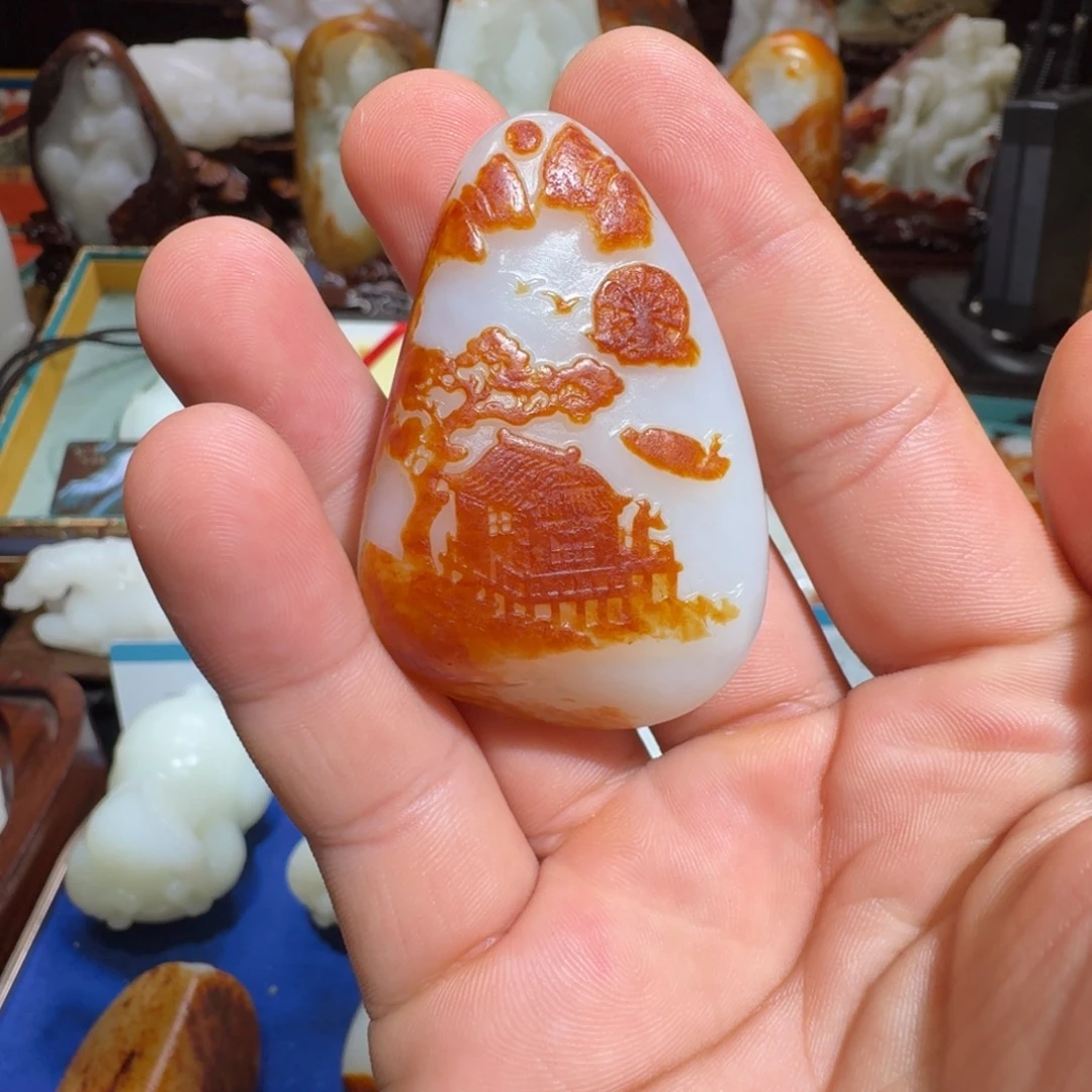 未镶嵌和田玉挂件