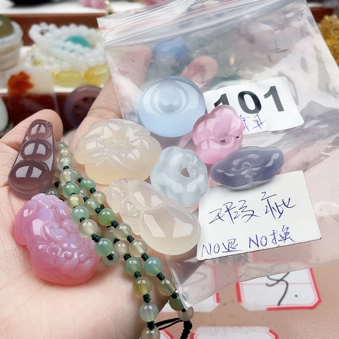 合金颈饰玛瑙/玉髓简**爱