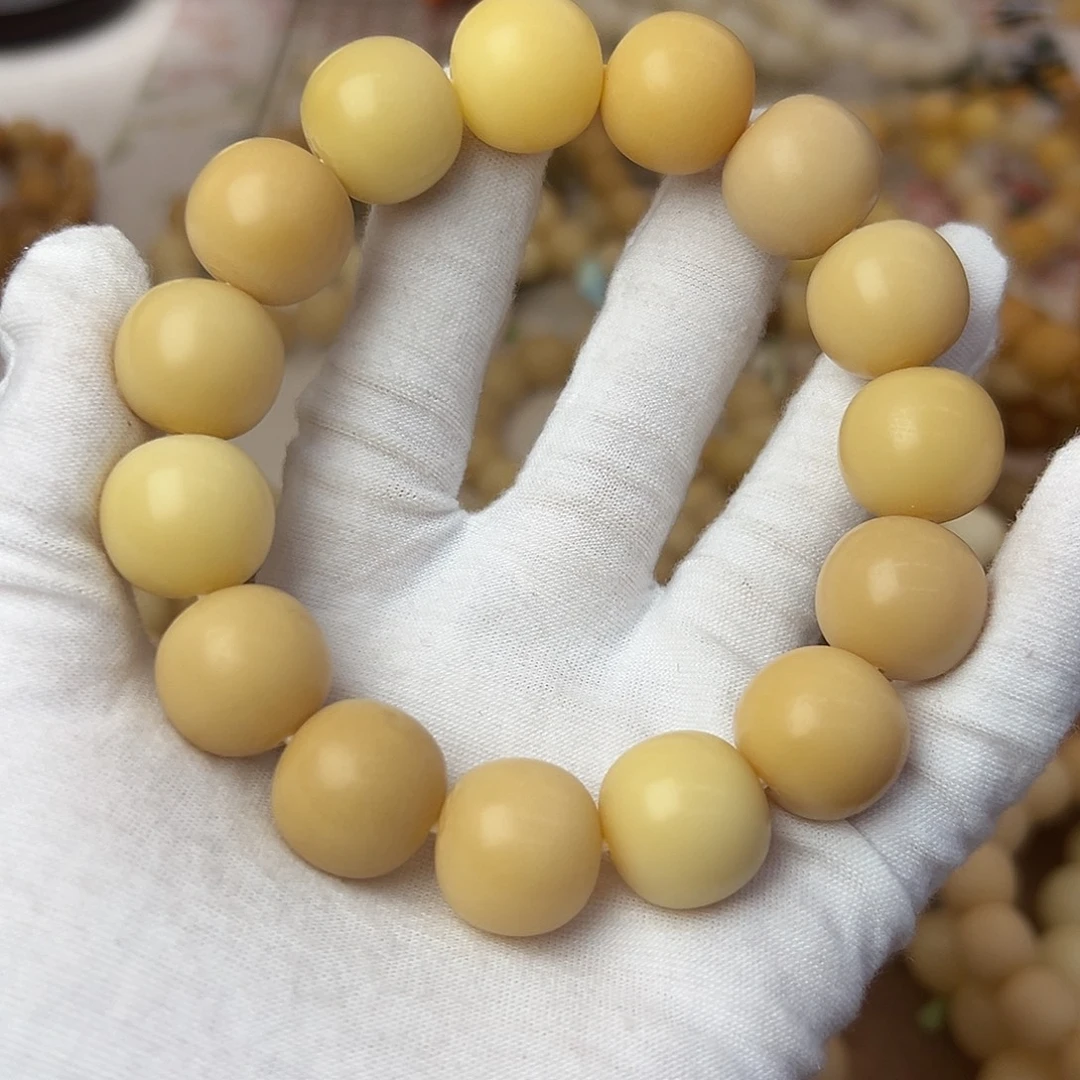 清***茶吊坠菩提根/象牙果18微瑕069