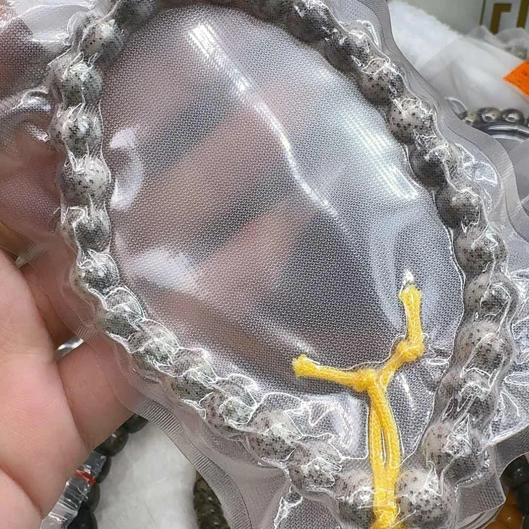 星月菩提手串51灭火奶奶灰星月菩提糖豆手持0.9