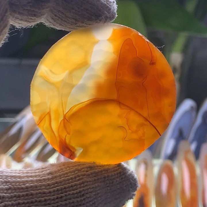 未镶嵌玛瑙/玉髓珠宝半成品136