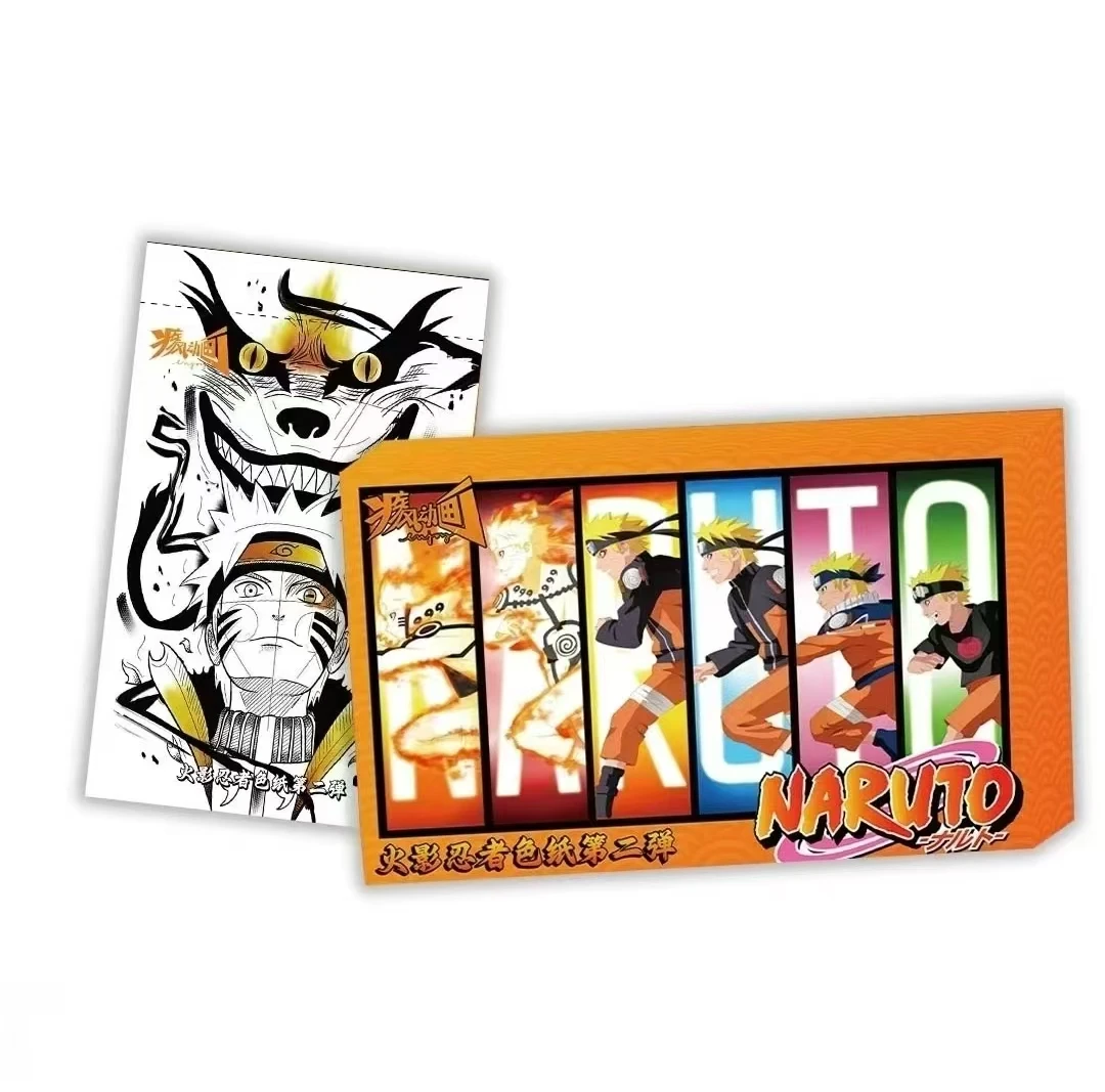 【欧欧】疾风动画二弹《火影忍者》收藏色纸潮玩盲盒（代拆）