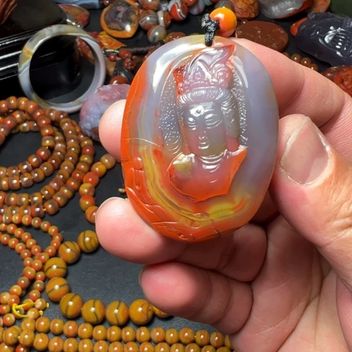 玛瑙/玉髓未镶嵌颈饰