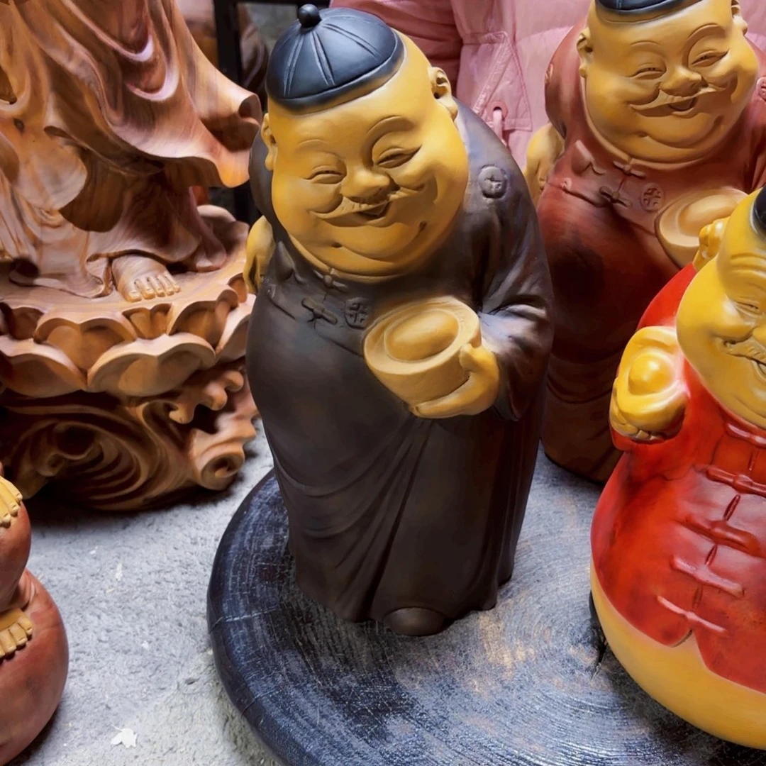 艾***汇香樟木深色算盘大地主