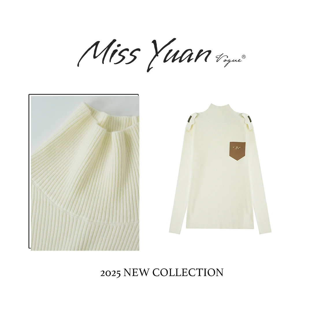 MY媛总 宽松显瘦休闲内搭针织长袖MY-24896