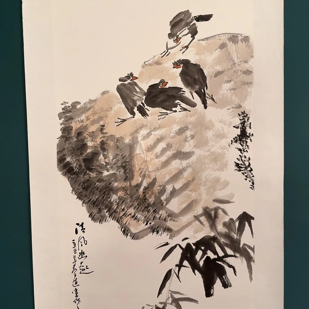 国画董老师的作品