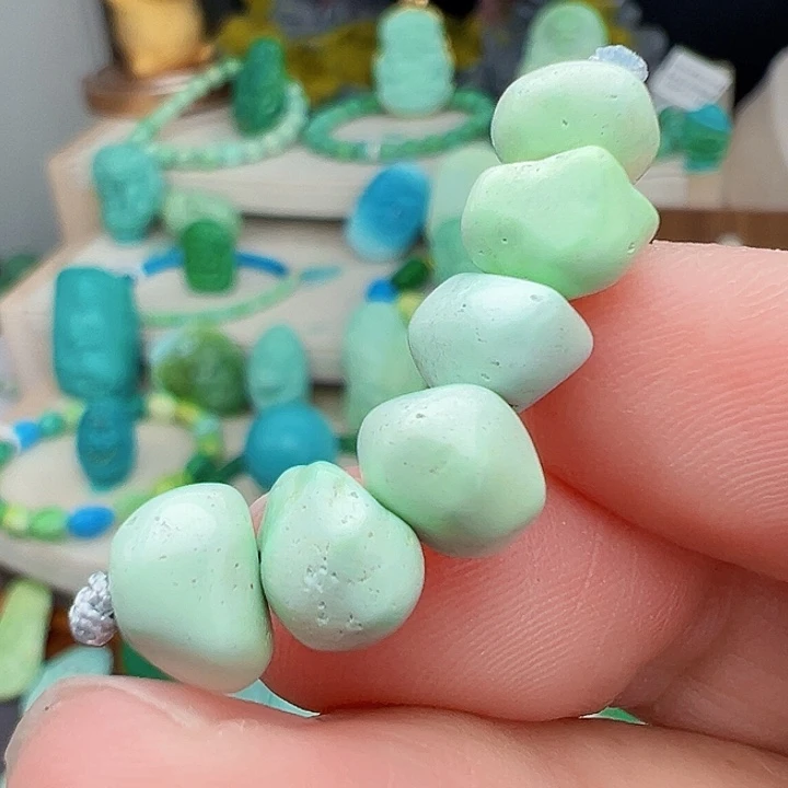 绿松石未镶嵌主播万珍