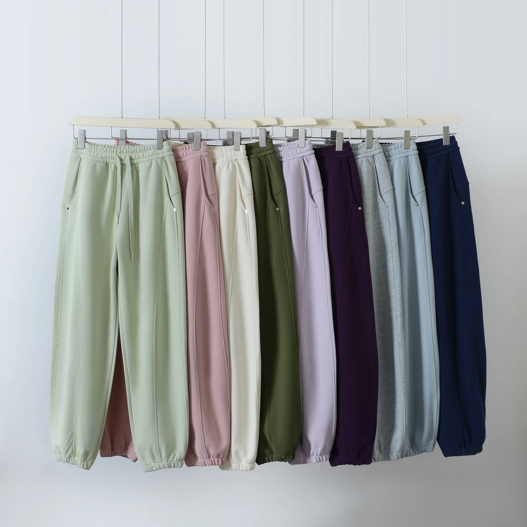 春季2025微胖女生福音！春款卫裤显瘦又时髦 运动休闲彩虹裤