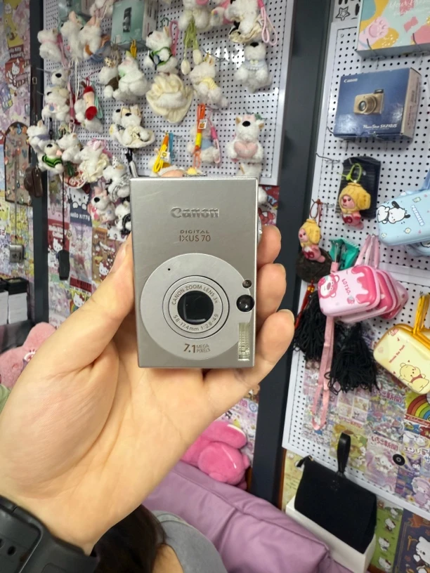 9新  佳能ixus70银色ccd