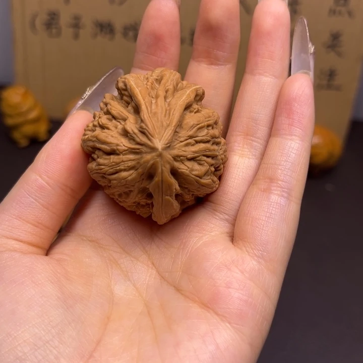 大***闪菩提籽类三棱单只异型有瑕