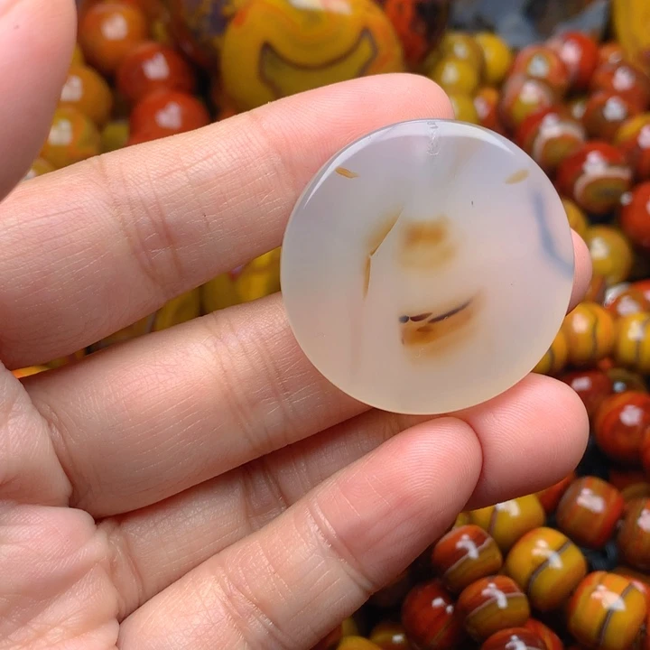 玛瑙/玉髓吊坠未镶嵌