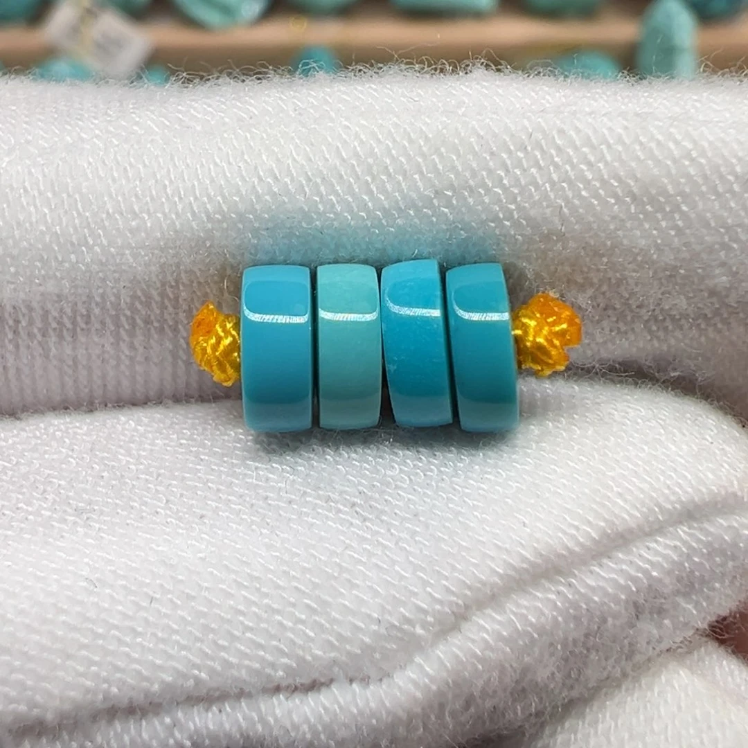 绿松石未镶嵌配饰直径6.0