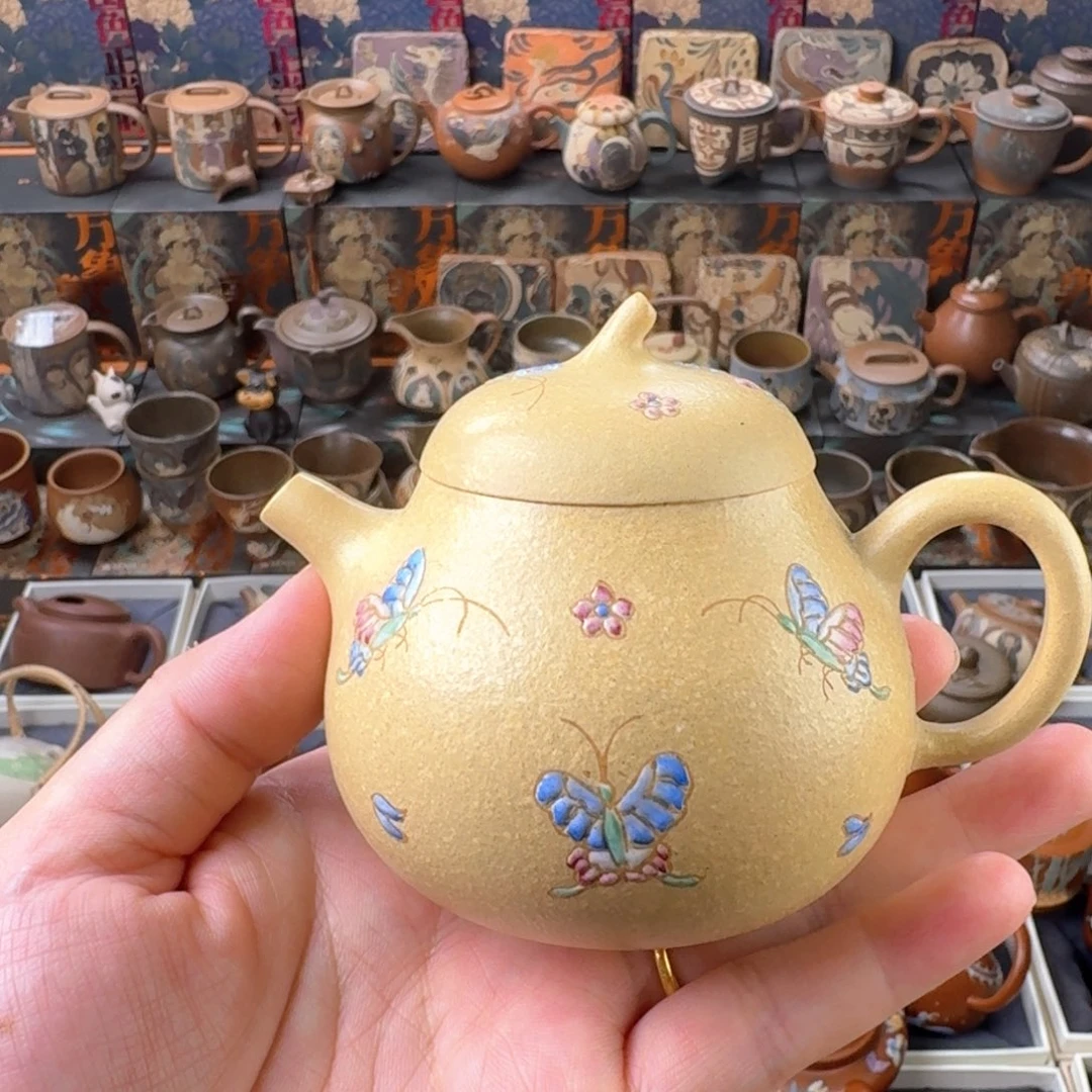 茶壶紫砂170cc原矿精工半手
