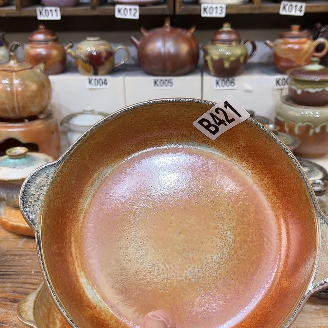 白泥茶杯肥*陶瓷艺术