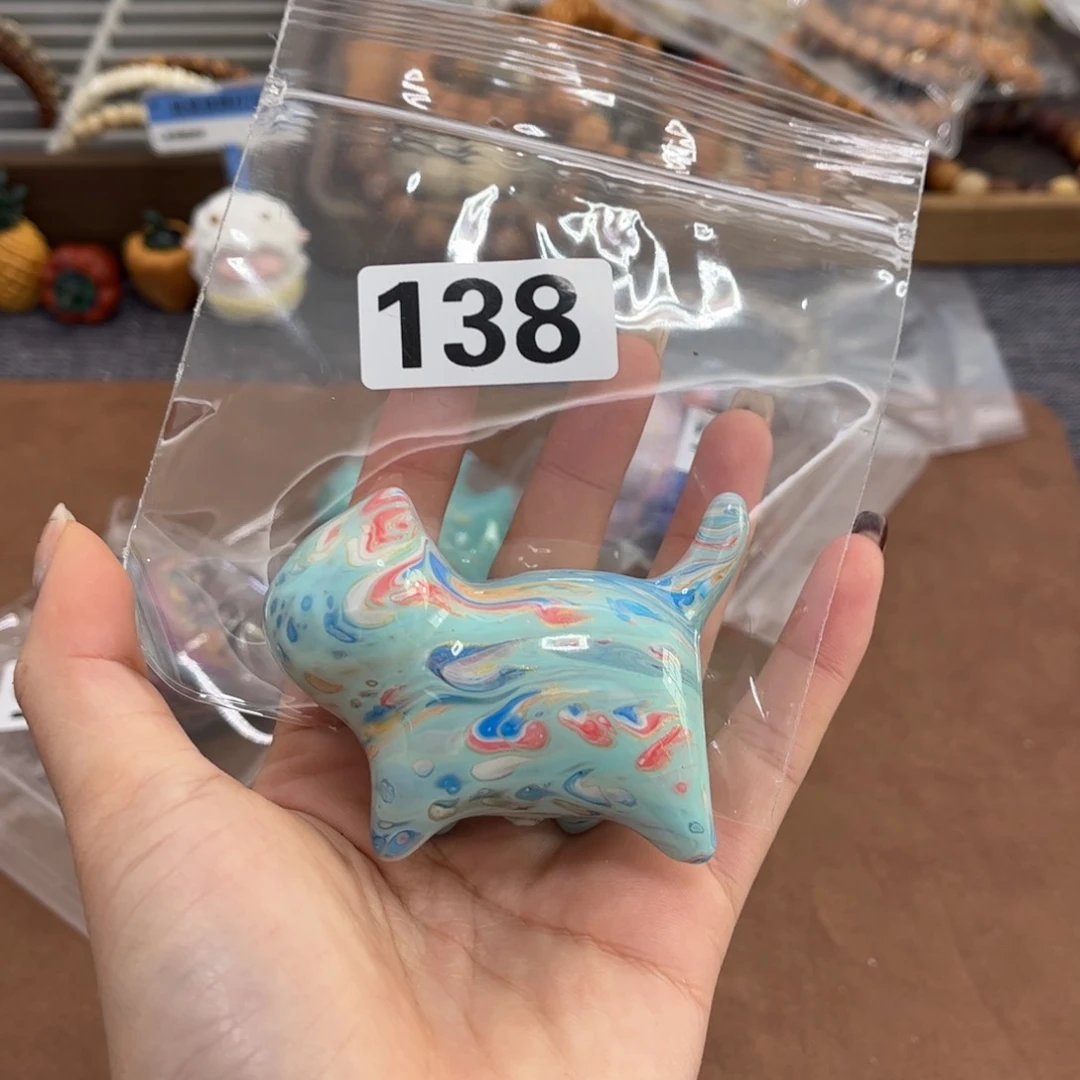 风车木（黑檀木）把件138孤品