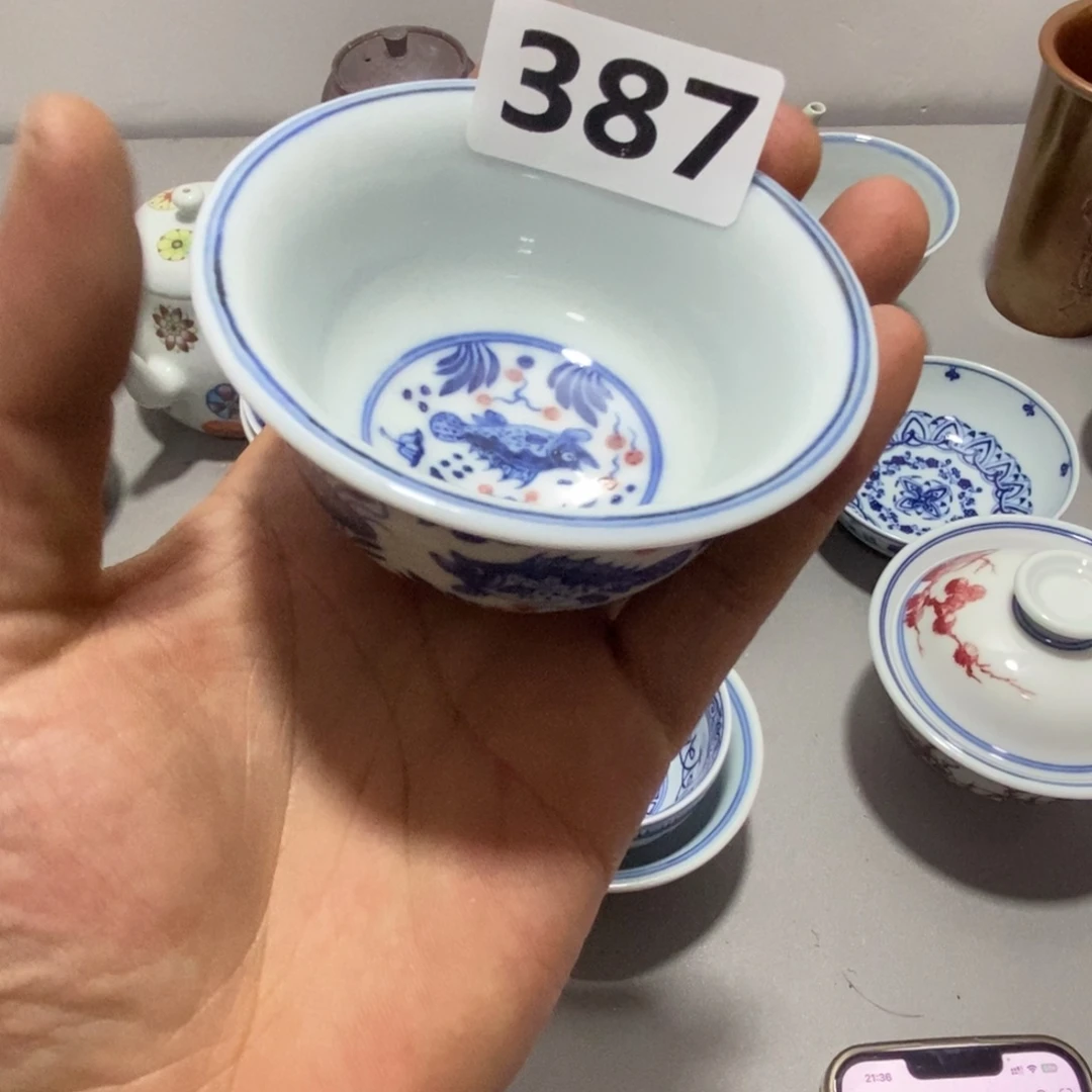 青花陶瓷手绘景德镇陶瓷