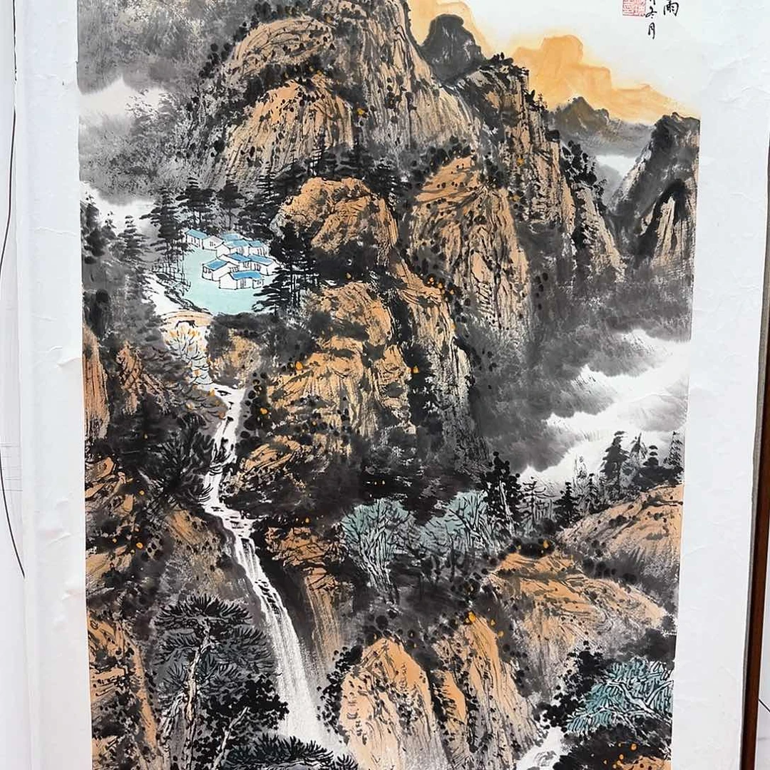 国画画家作品苏珊精品原作