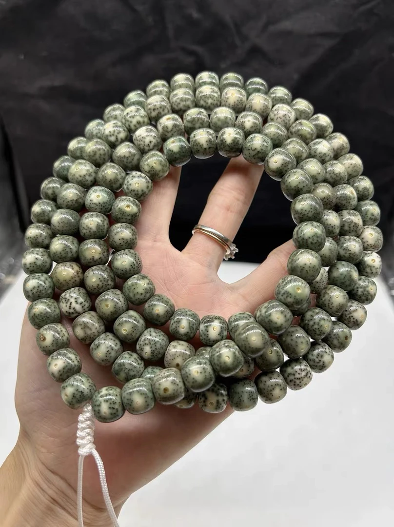 海南星月菩提收藏款糯冰11X12大眼睛侧留白