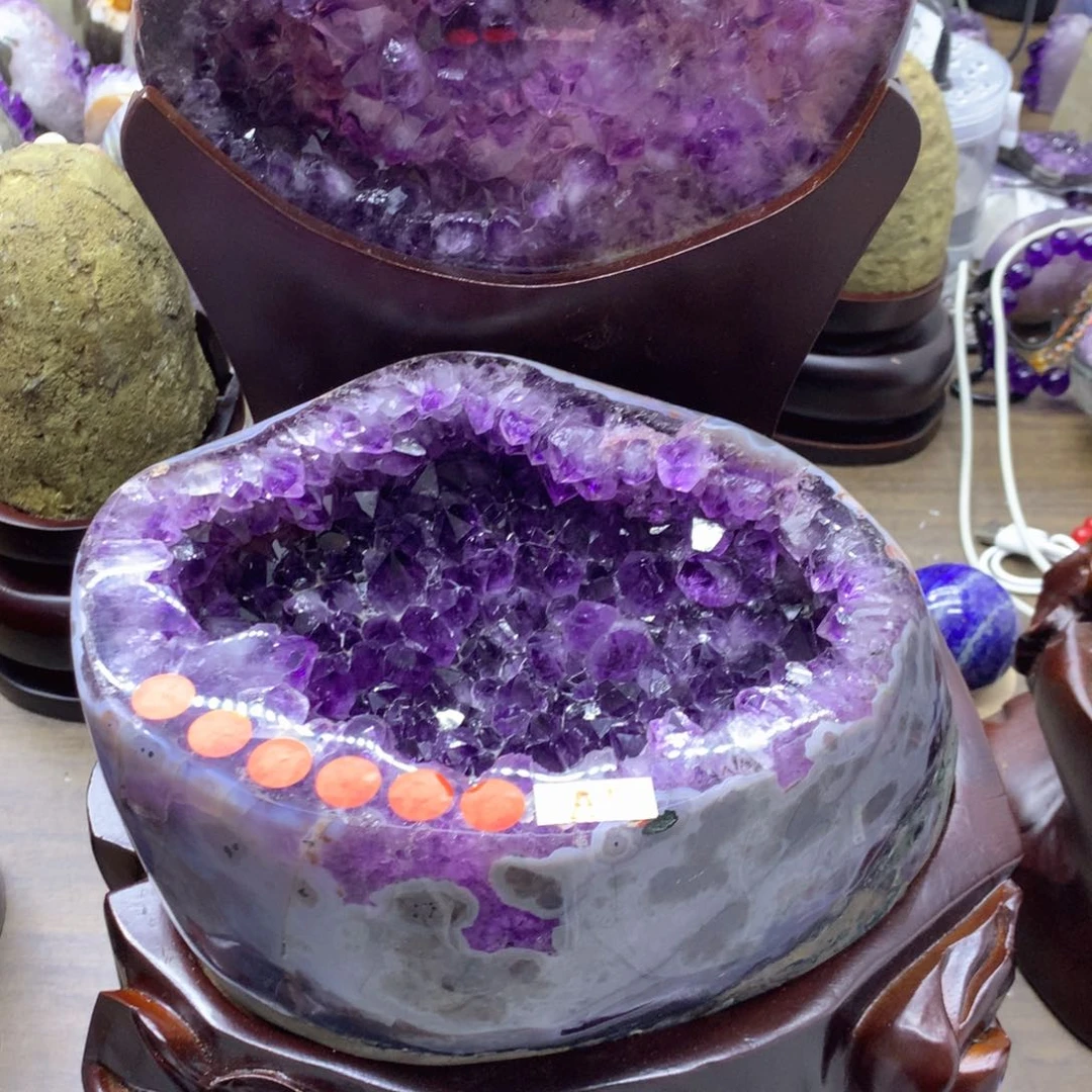 紫晶大型摆件（非配饰）未镶嵌用****3