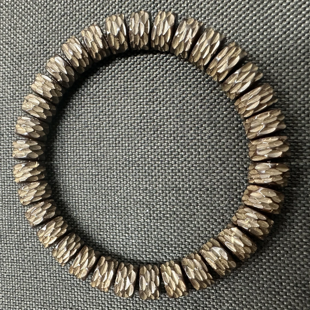 椰蒂手串 砥砺款式 原生态 尺寸9 手工雕刻 男女同款 时尚百搭